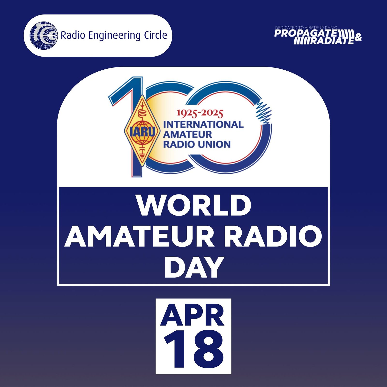 Happy World Amateur Radio Day, Ka-Circle!