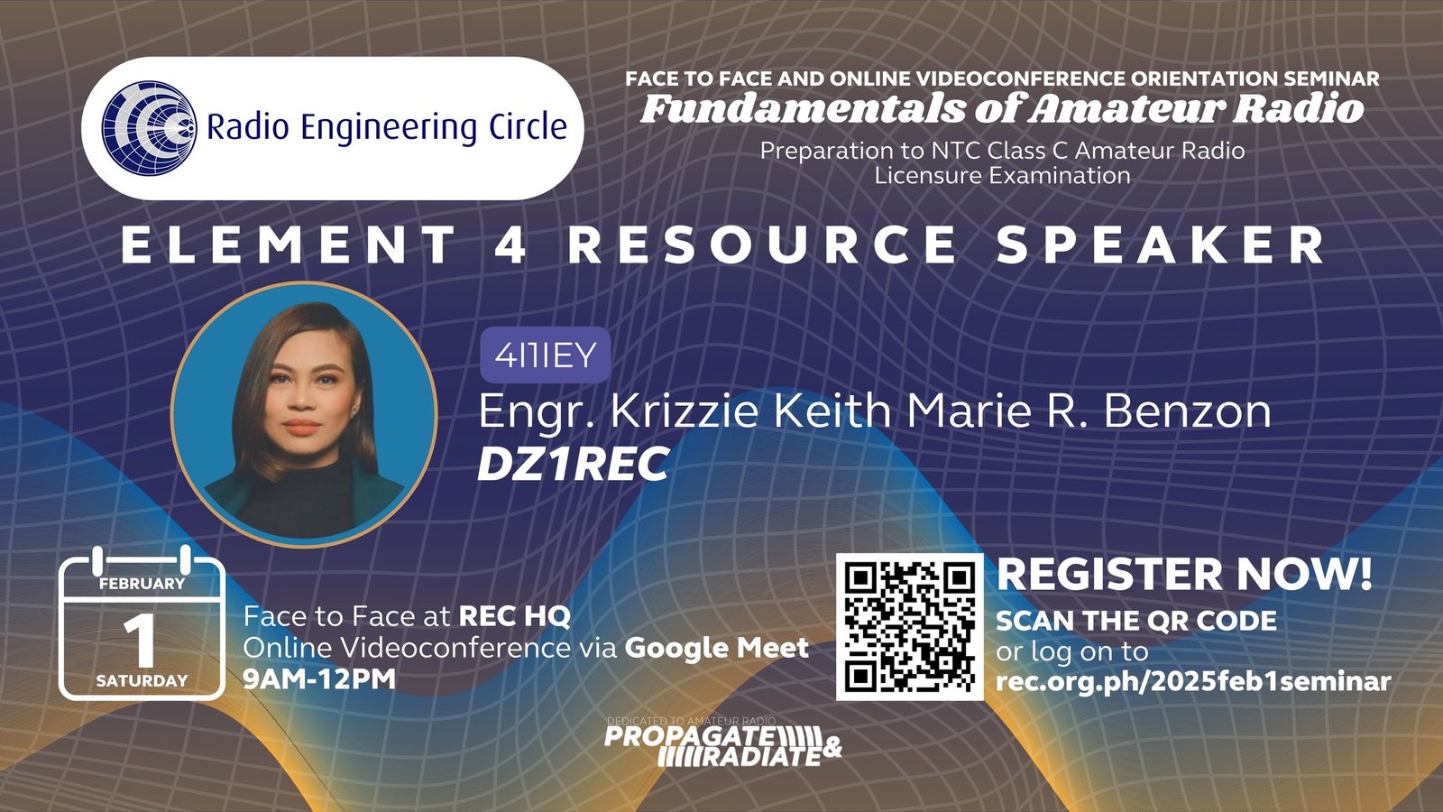 Fundamentals of Amateur Radio seminar!