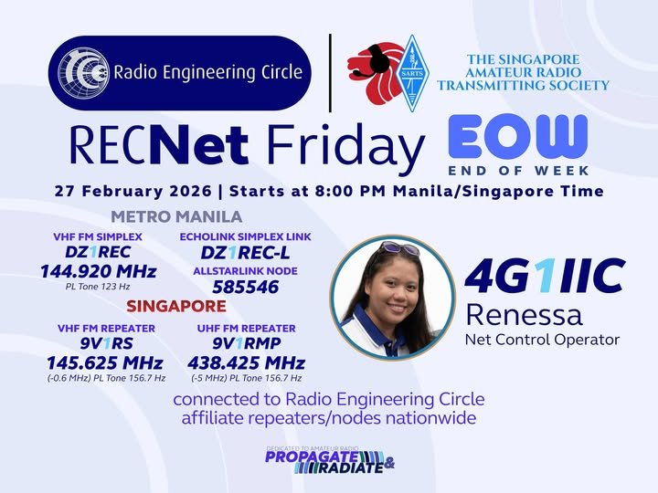 RECNet Friday EOW Manila Section DZ1PUP