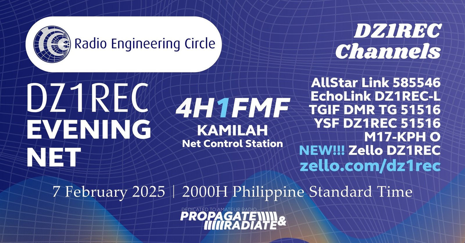 DZ1REC Evening Net