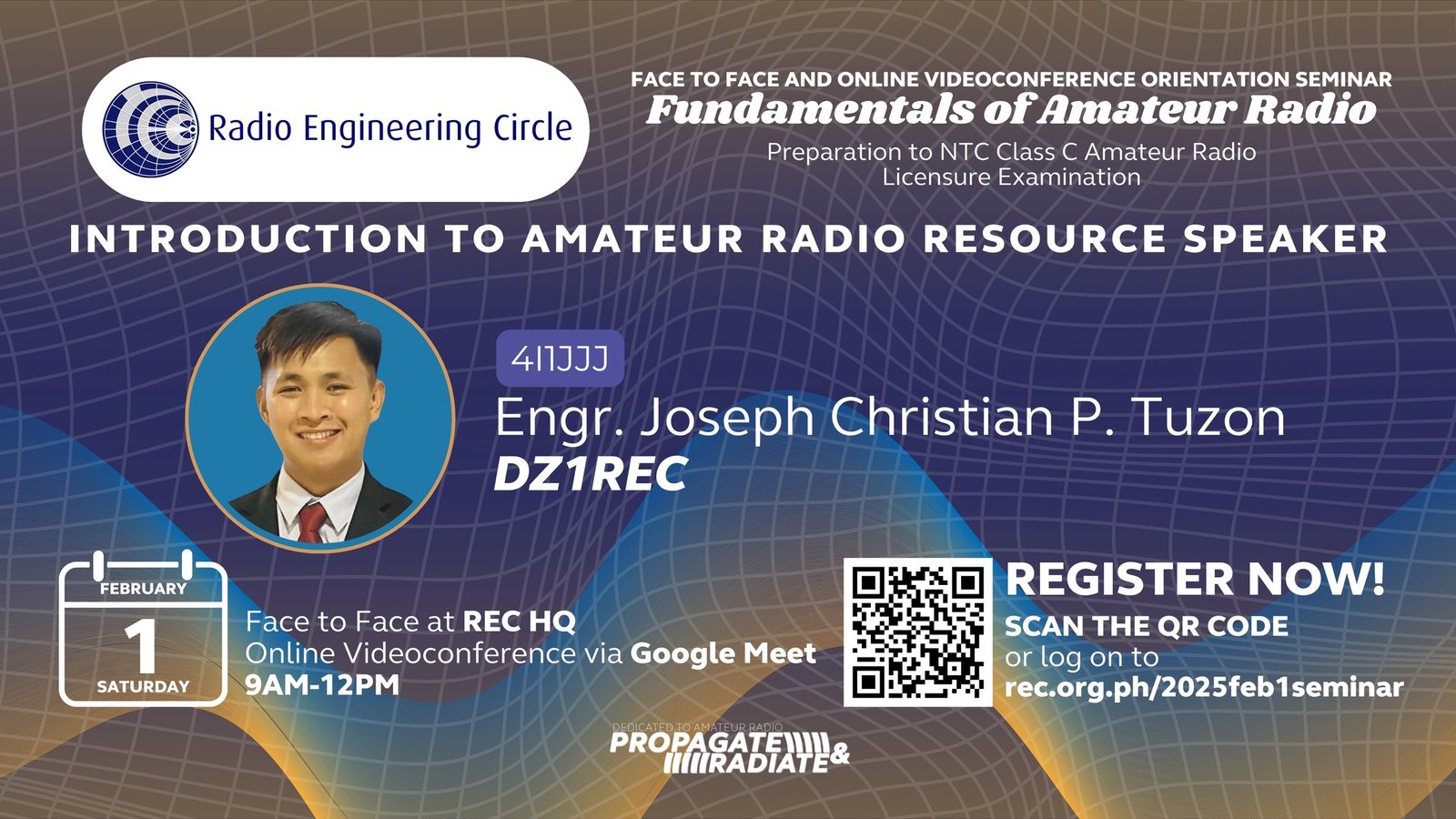 Fundamentals of Amateur Radio seminar!