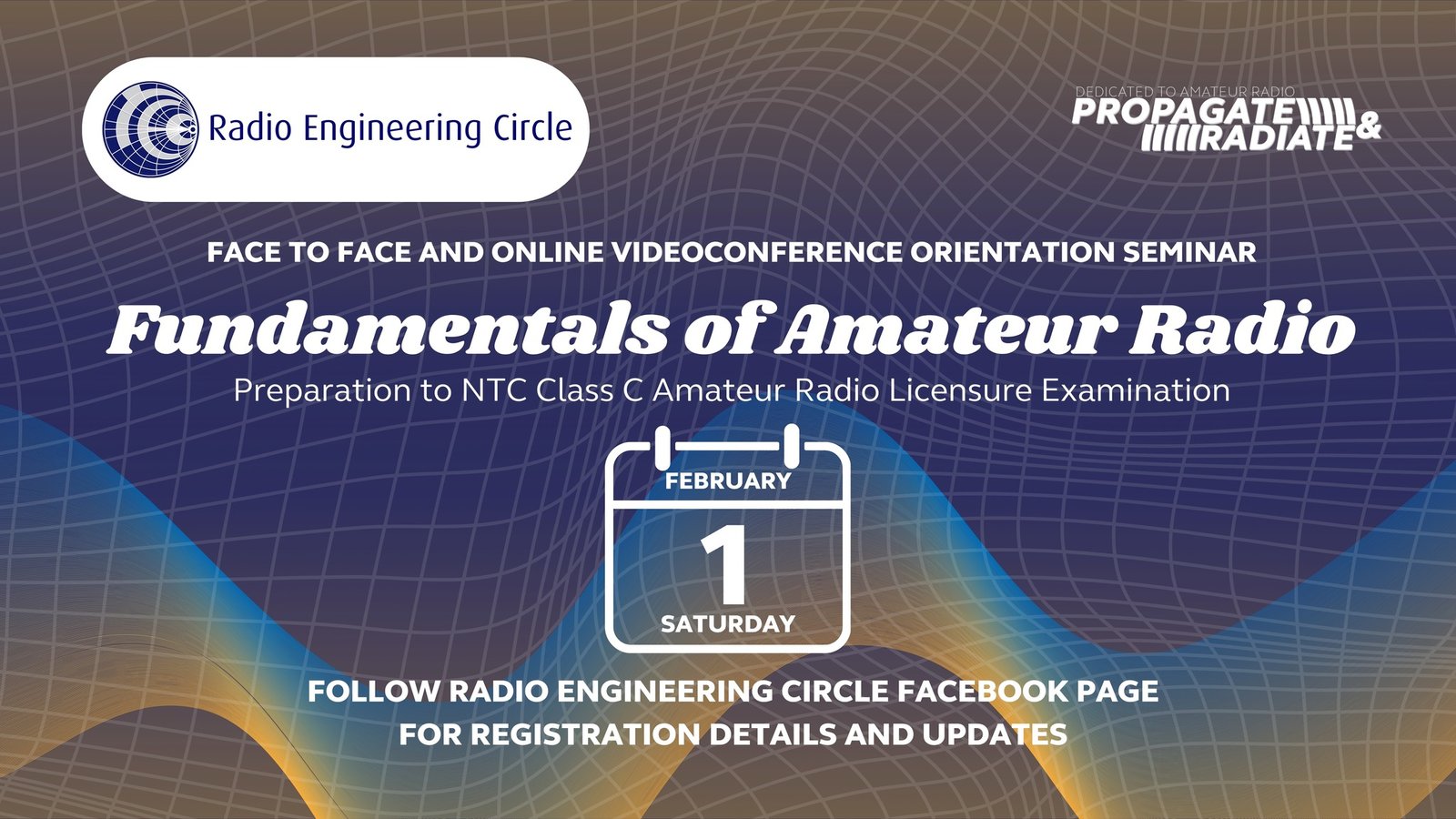 Fundamentals of Amateur Radio seminar!